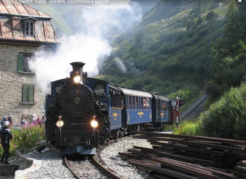 Realp-Andermatt 3,5 Locali Giardino Privato In Mezzo La Natura, Spettacolare Per Appassionati Montanbike, Pesca Ecc In Inverno Fai Sci Di Fondo Dal Giardino E Con Il Treno Davanti A Casa Si Raggiunge In 5Min Il Comprensorio Scistico Di Andermatt Buitenkant foto